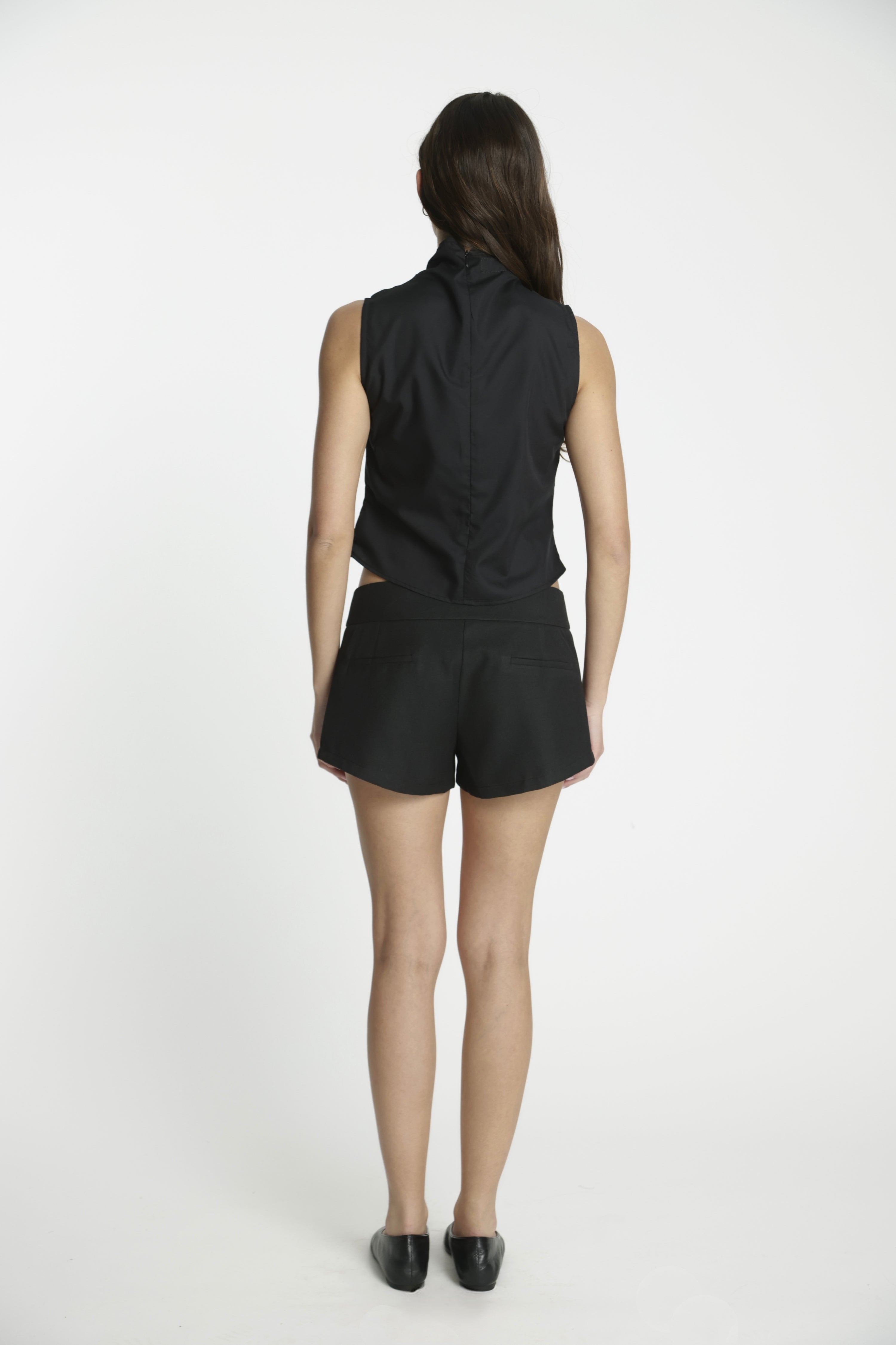 MICROSHORT 04 NEGRO GRAFITO