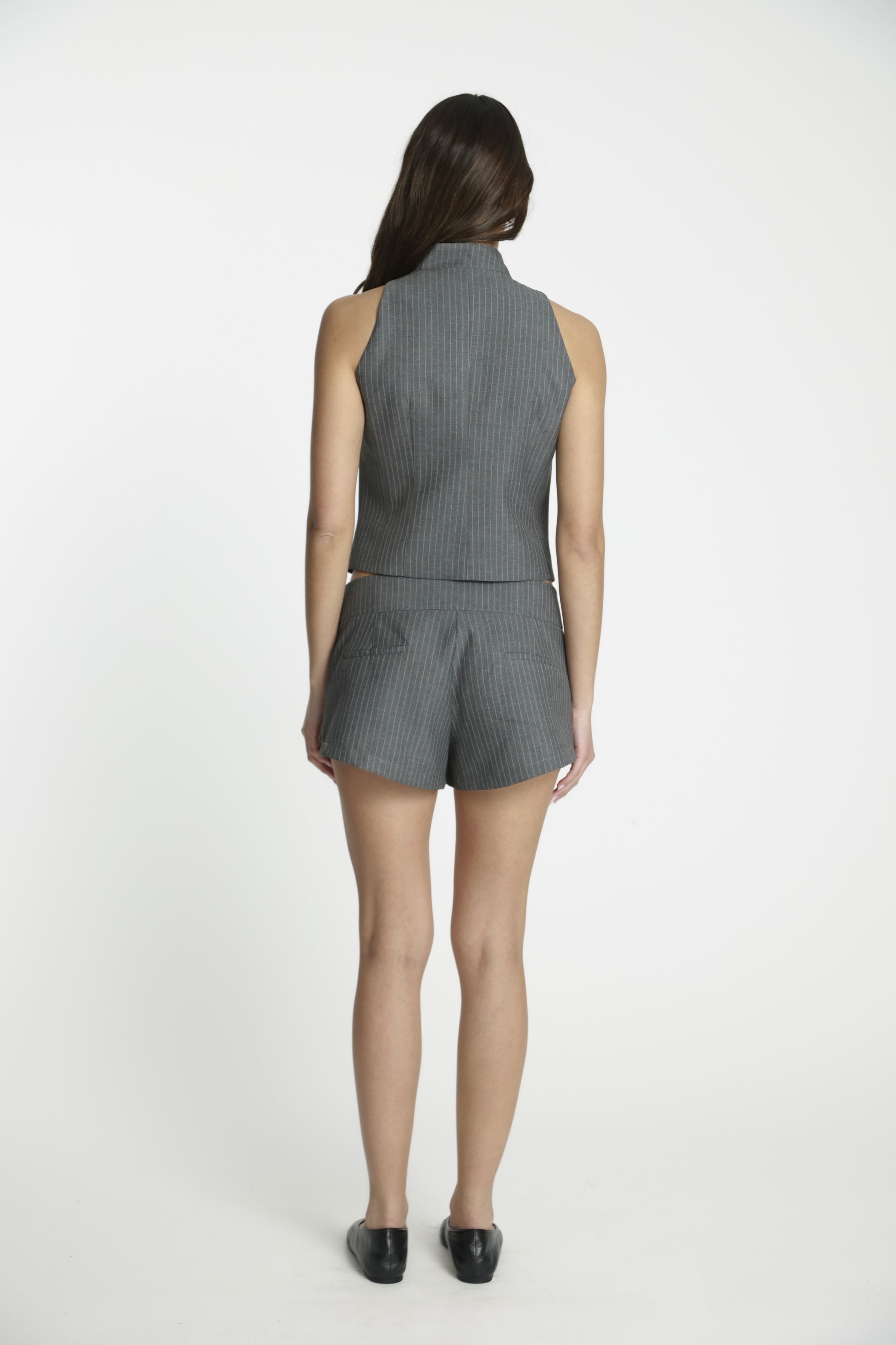 MICROSHORT 04 GRIS RAYAS