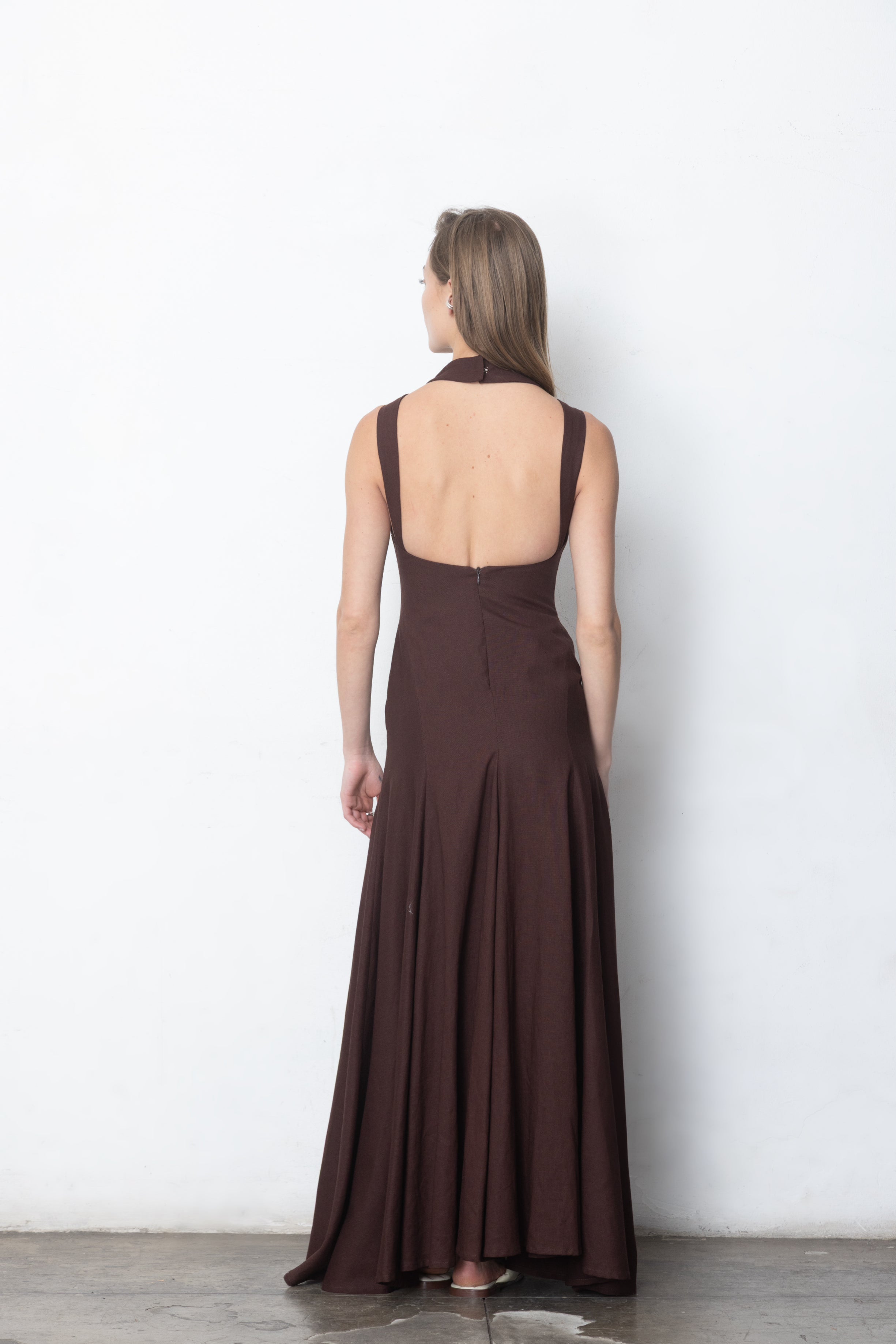 DRESS 03 CAFÉ MORO