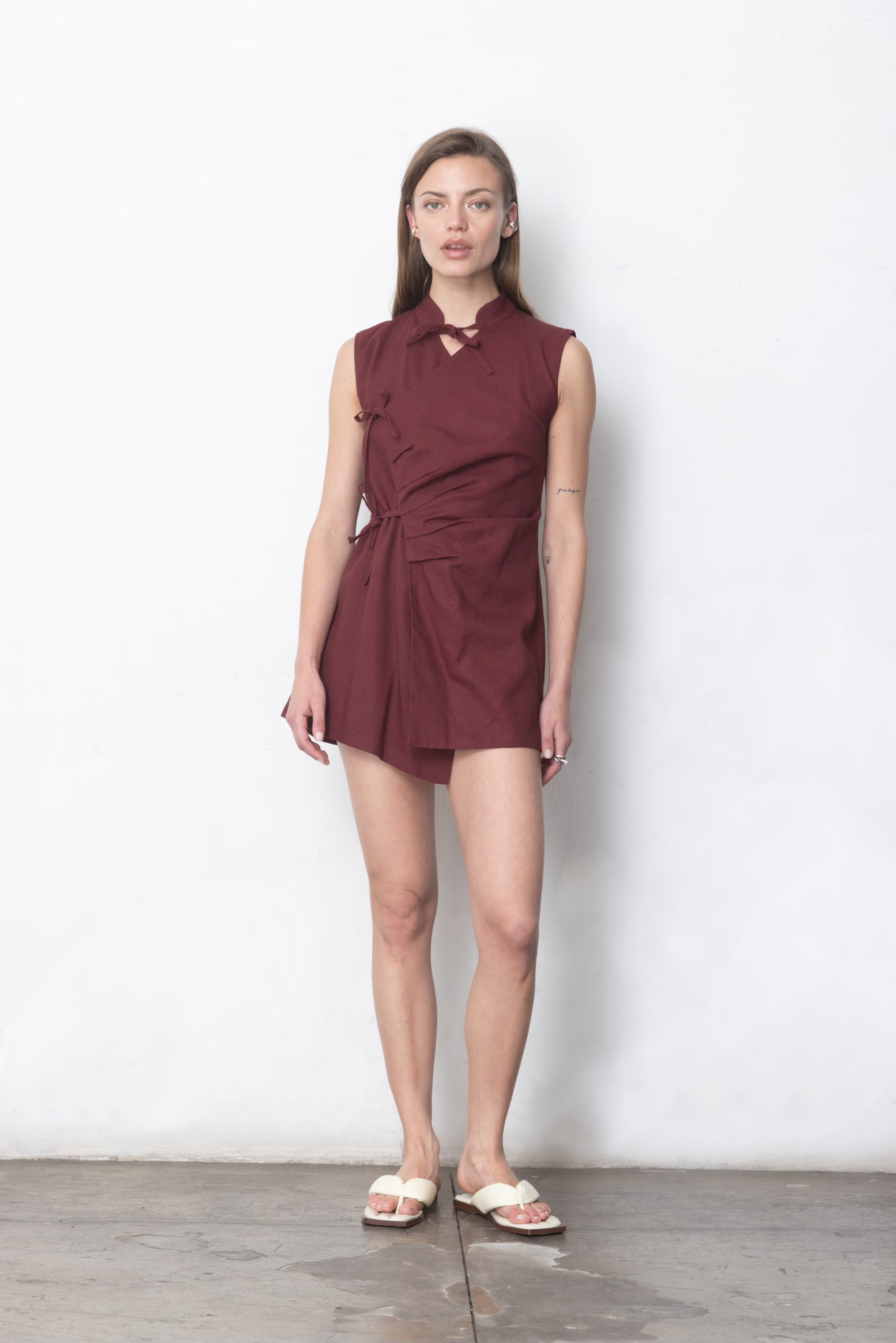 MINI DRESS 08 VINO