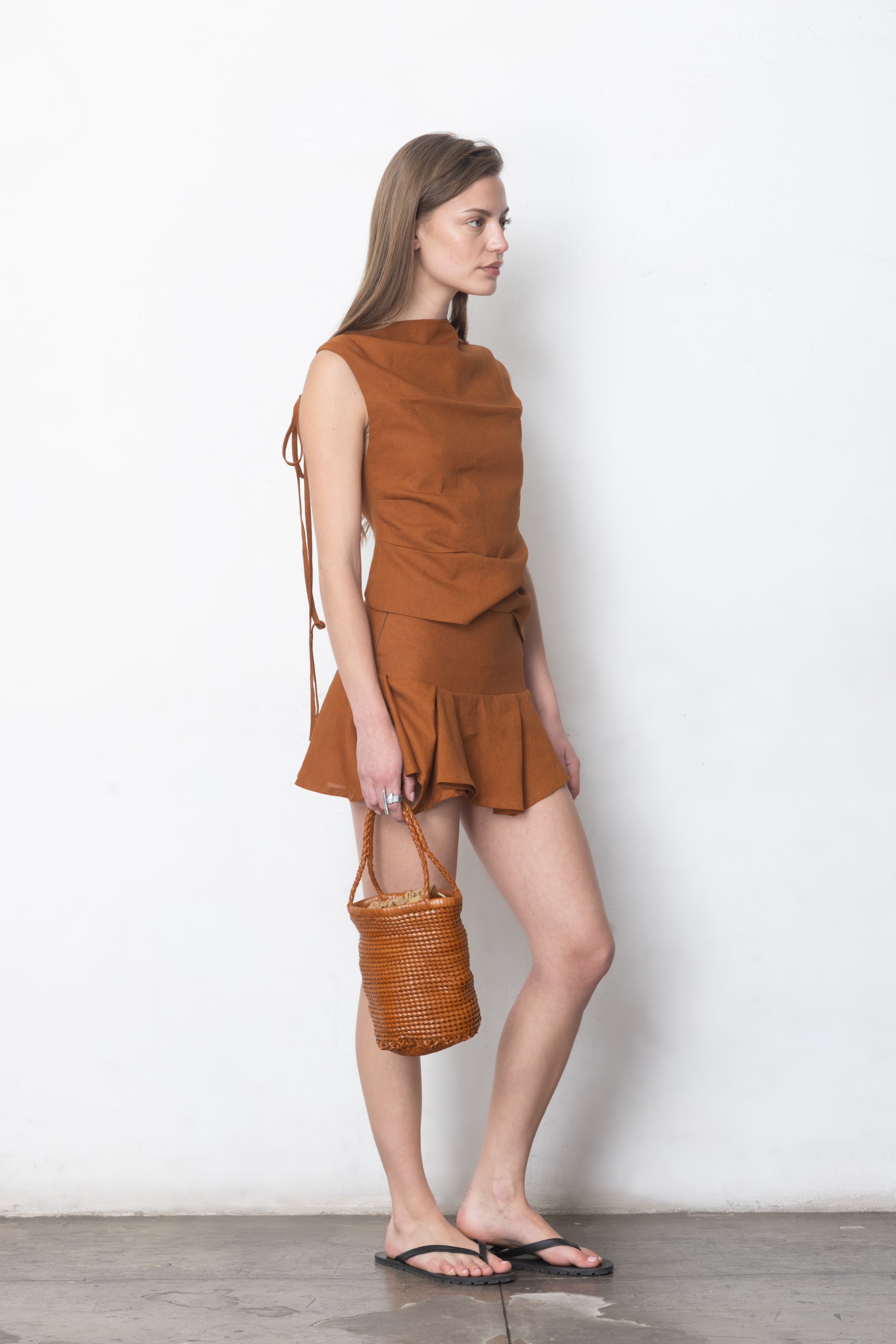 MINI SKIRT 04 ARCILLA