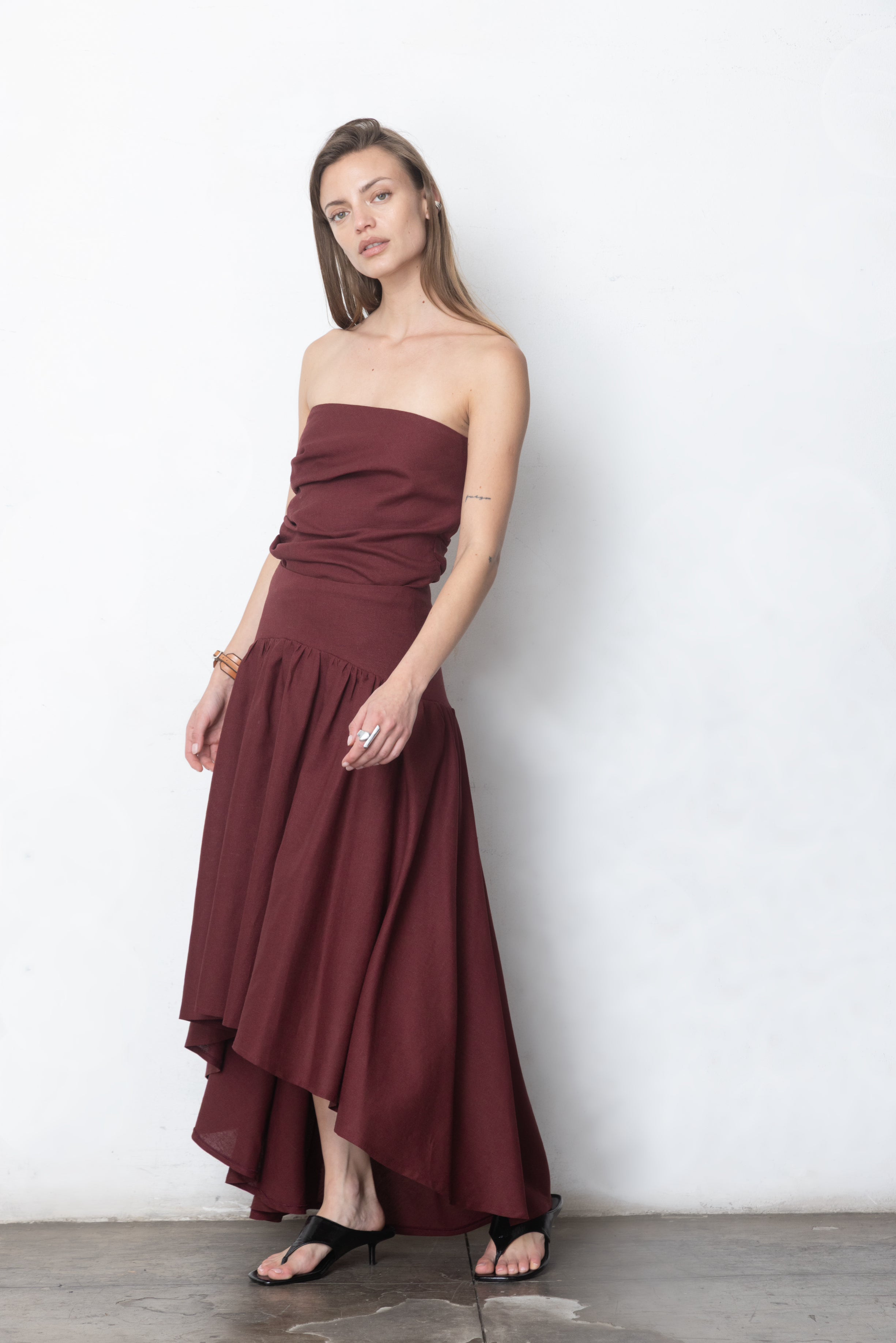 SKIRT 01 VINO
