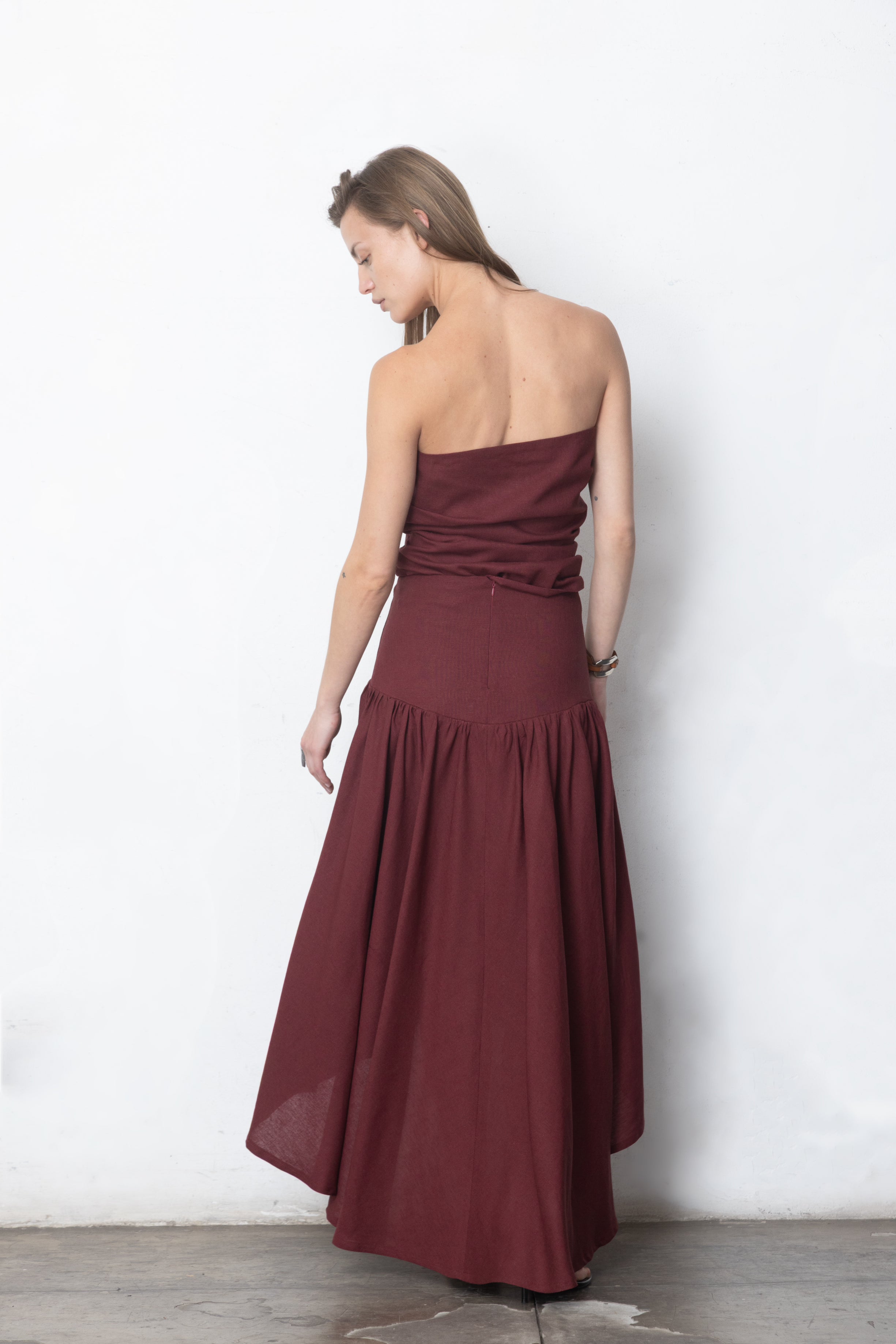 SKIRT 01 VINO