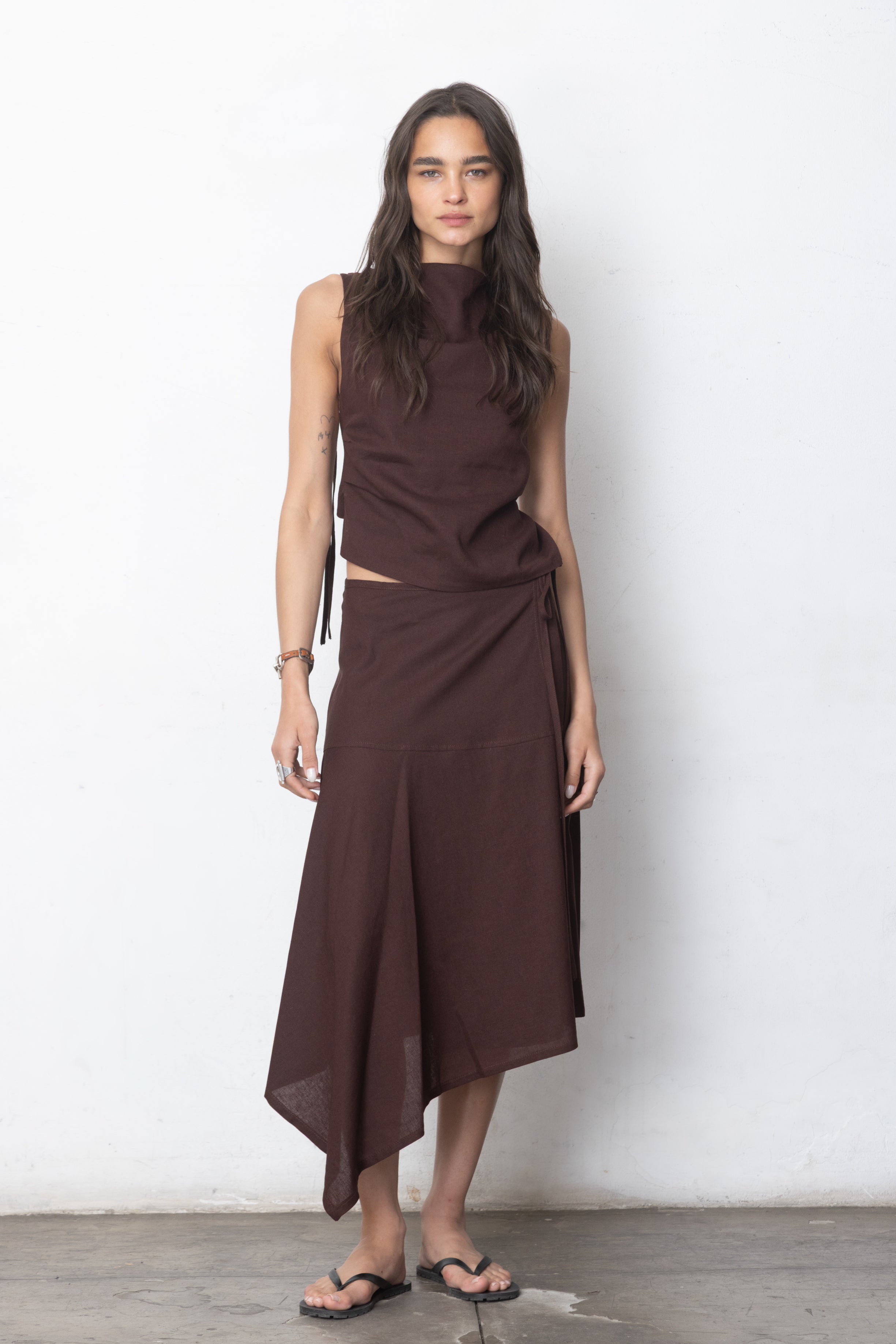 SKIRT 02 CAFÉ MORO