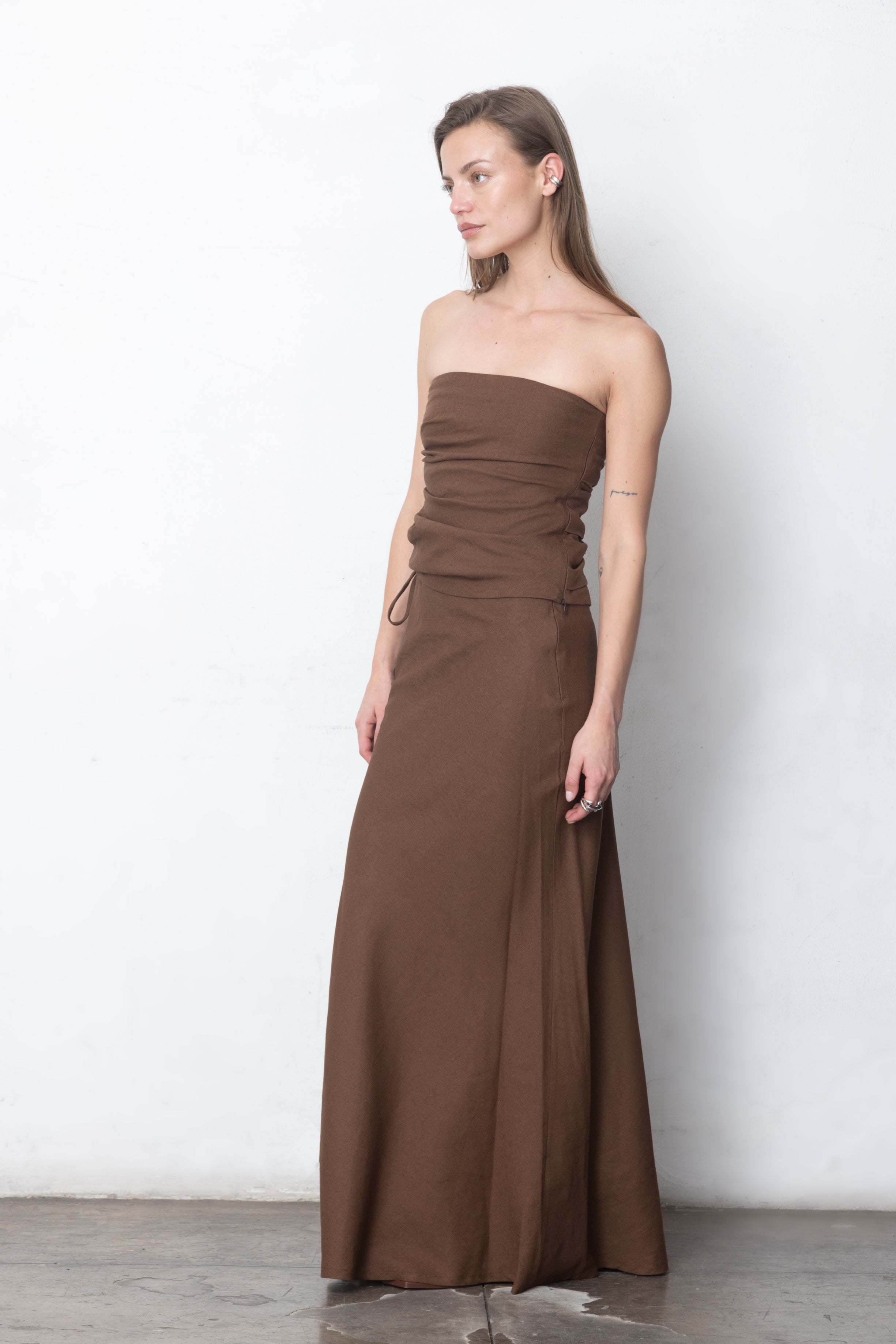 SKIRT 03 CAFÉ