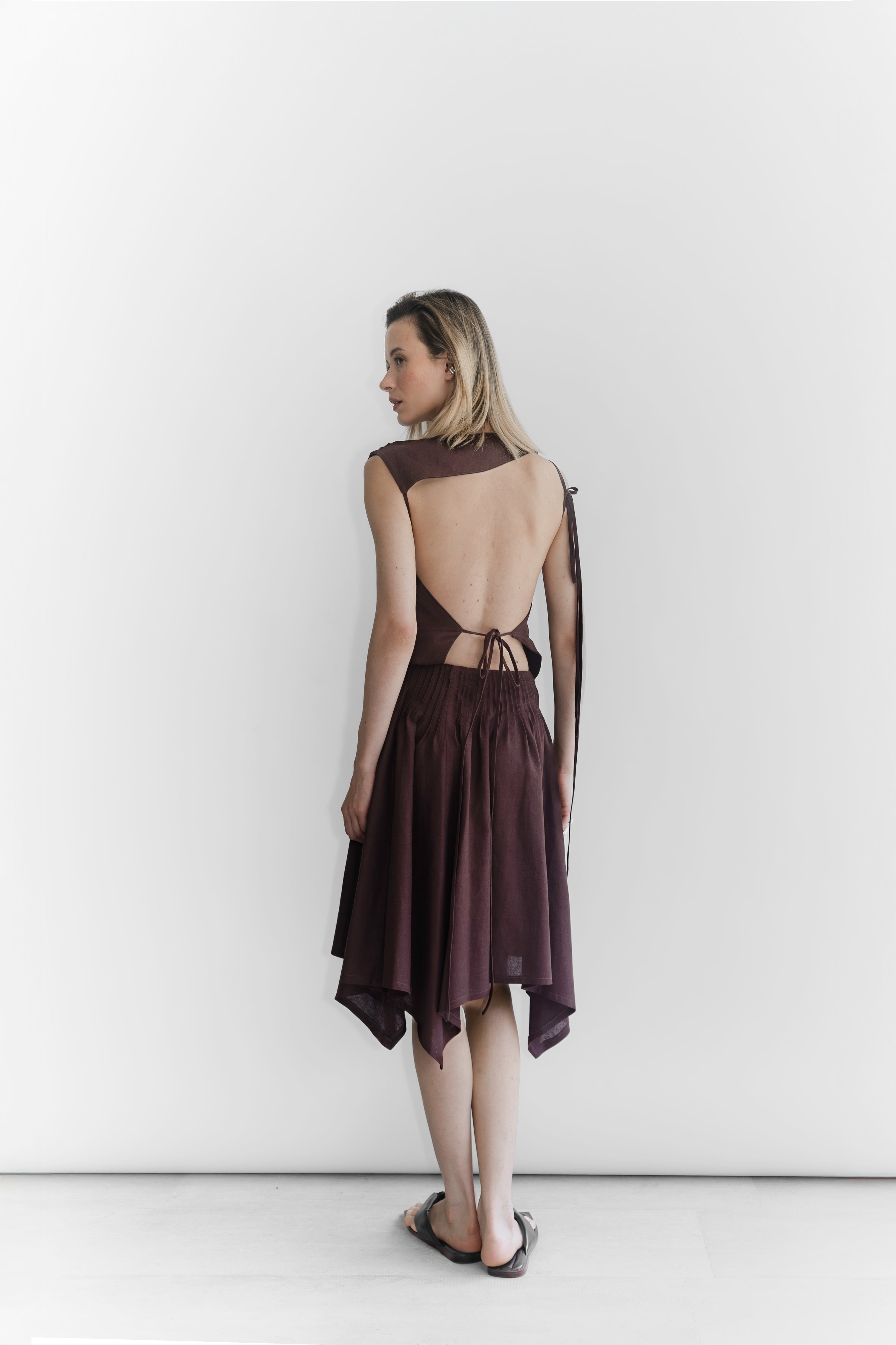 SKIRT 07 CAFÉ MORO
