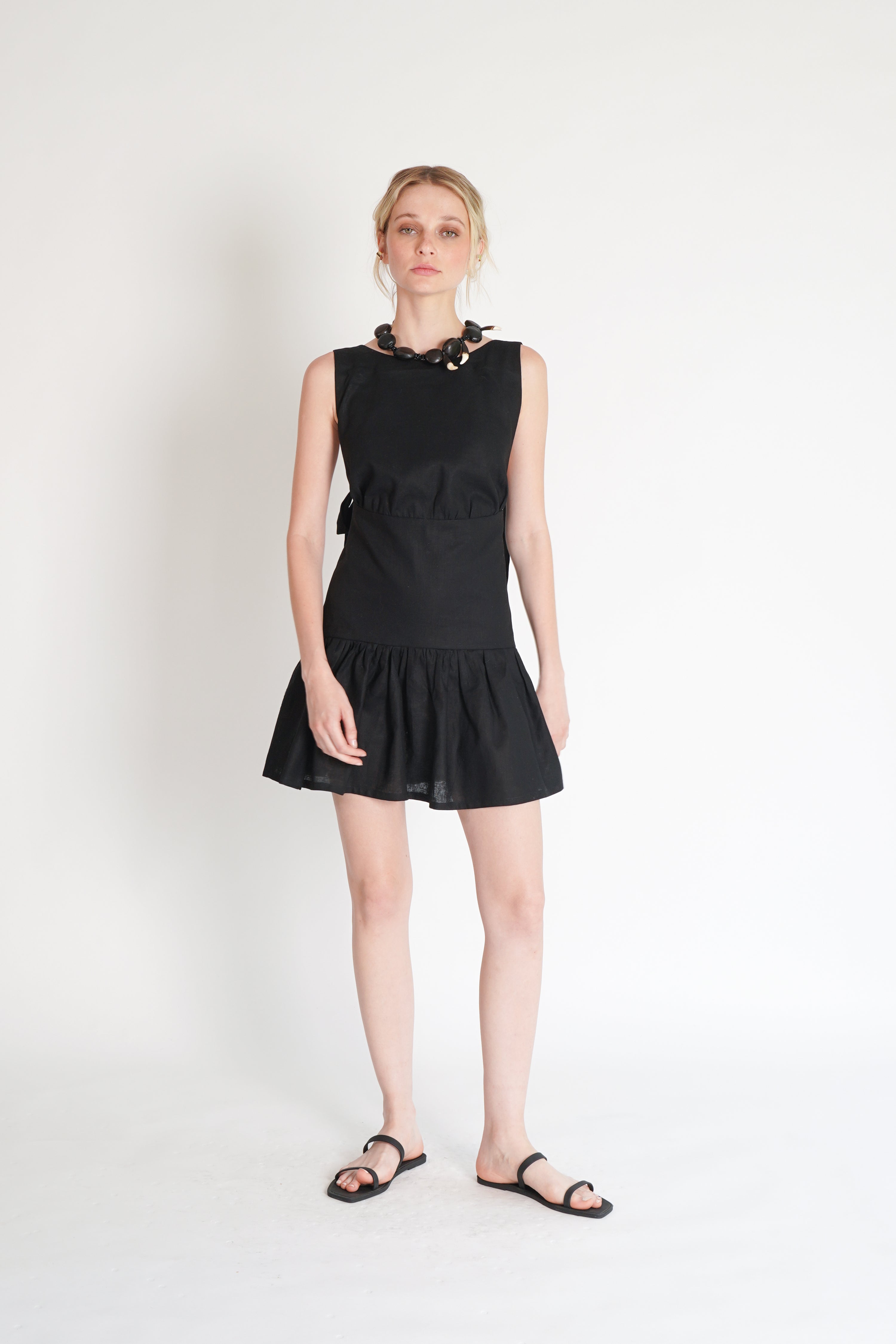 MINI DRESS 019 NEGRO
